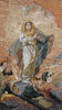 Mosaico de iconos cristianos - Virgen María de la Misericordia