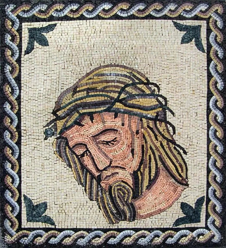 Diseños de mosaico - Jesucristo
