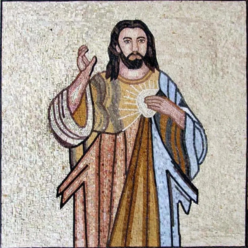 Desenhos de Mosaicos - Jesus Cristo