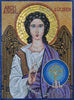 Icona del mosaico - Lucifero l'angelo caduto