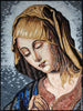 Icona Mosaico - Vergine Maria