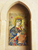 Mosaïque murale - Portrait de la Vierge Marie