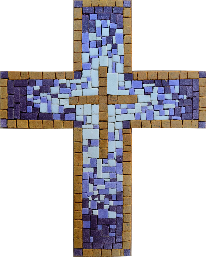 Patrones de mosaico - Cruz cristiana