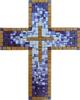 Мозаичные узоры - христианский крест