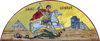 Mosaico Retrato - São Jorge