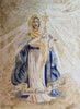 Nossa Senhora do Santíssimo Sacramento em mosaico de mármore