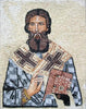 Arte mural mosaico religioso
