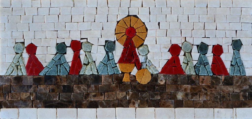 Mosaico Religioso - La Última Cena
