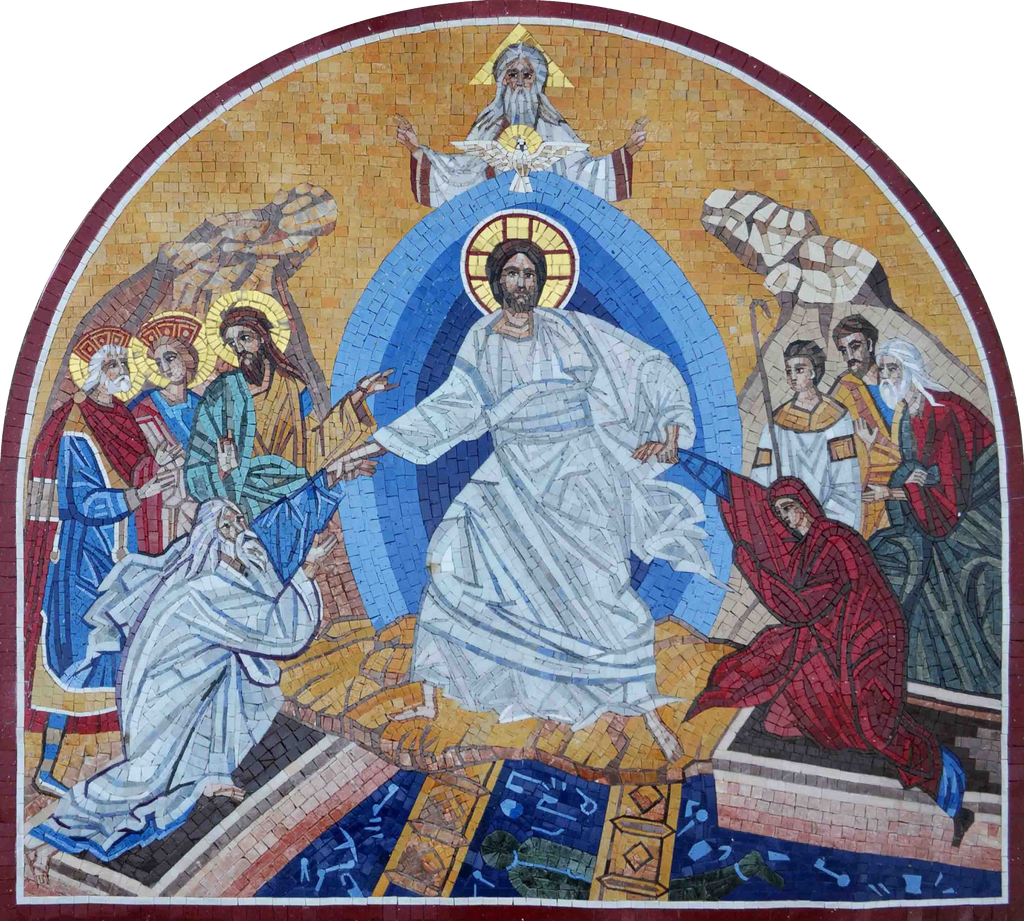 Mosaico della risurrezione - La risurrezione di Gesù