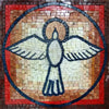 Acento de mosaico de arte de piedra del Espíritu Santo