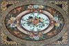 Mosaico antiguo de óvulos de rosa - Rhode
