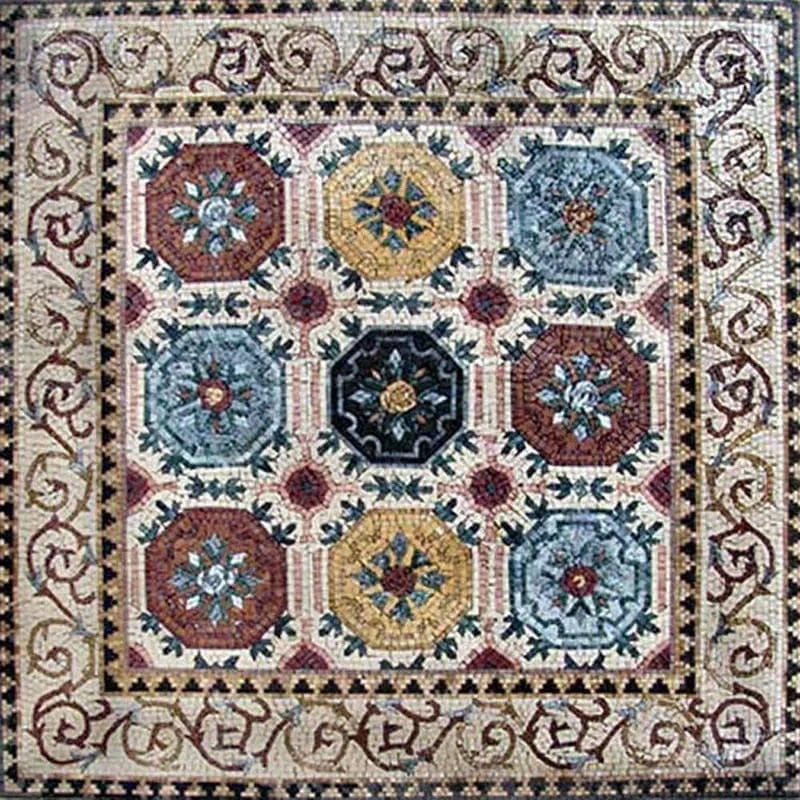 Pannello Mosaico Blossoms - Cordelia