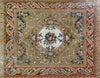 Mosaico de alfombra de flores
