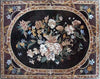 Tappeto a mosaico floreale - Eliza