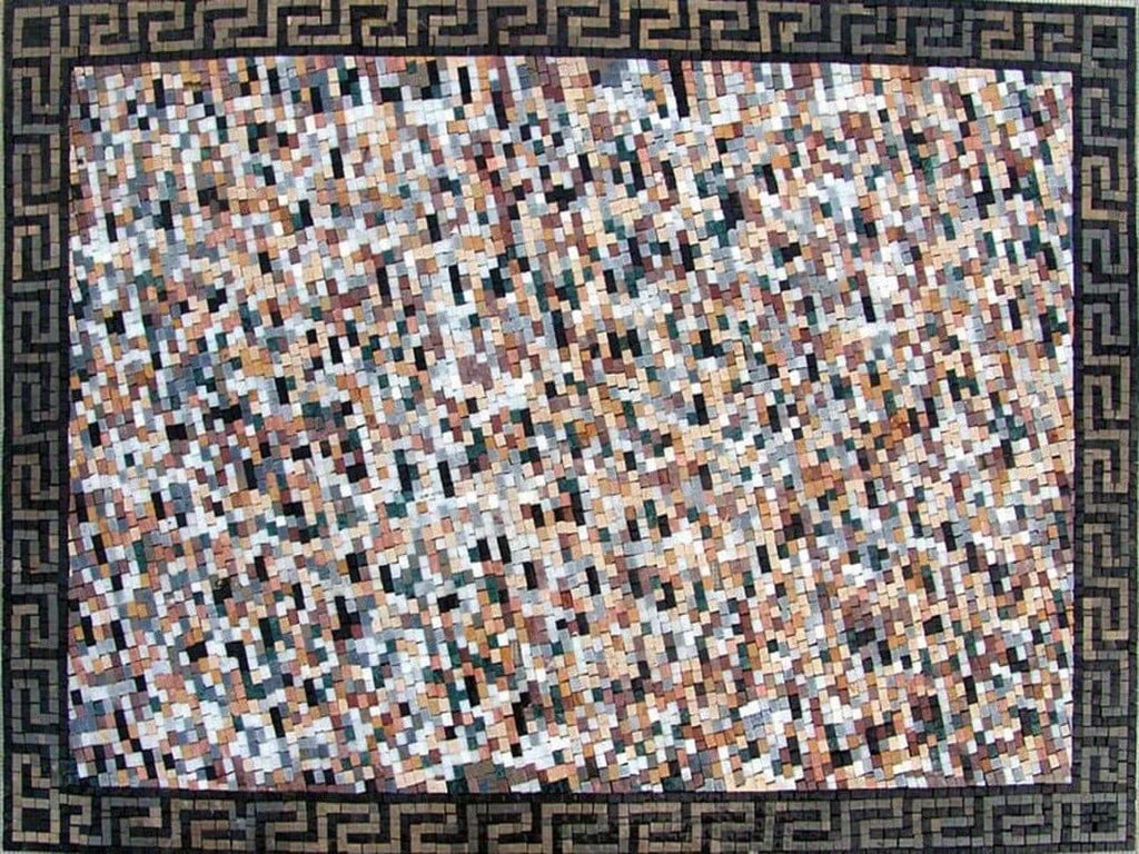 Arte de mármol mosaico