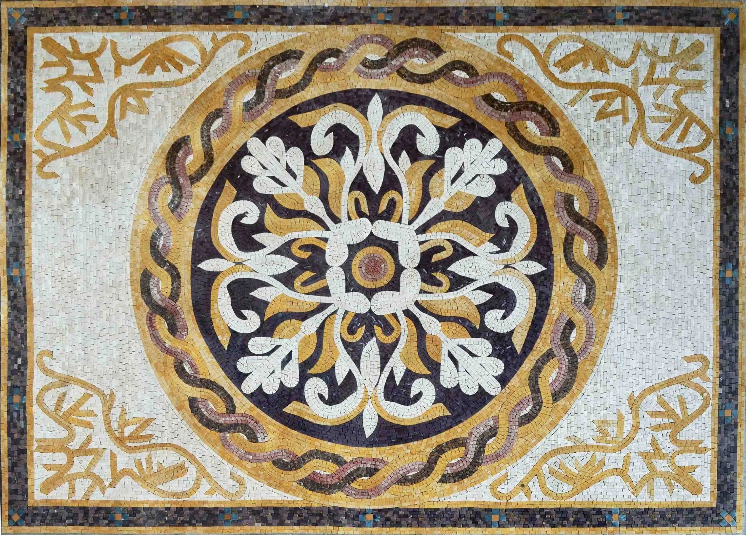 Florentine Mosaic Rug - Elegant Tiling Design – Mozaico