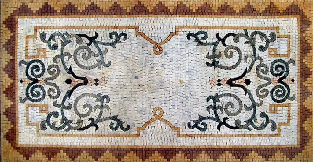Tapetes em mosaico - Moyen-Orient