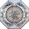 Mosaico de piso octogonal - Lelia II