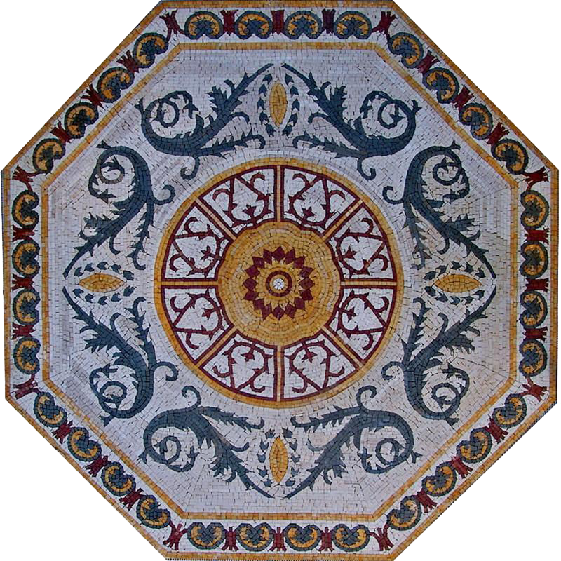 Mosaico ottagonale ottomano - Samira