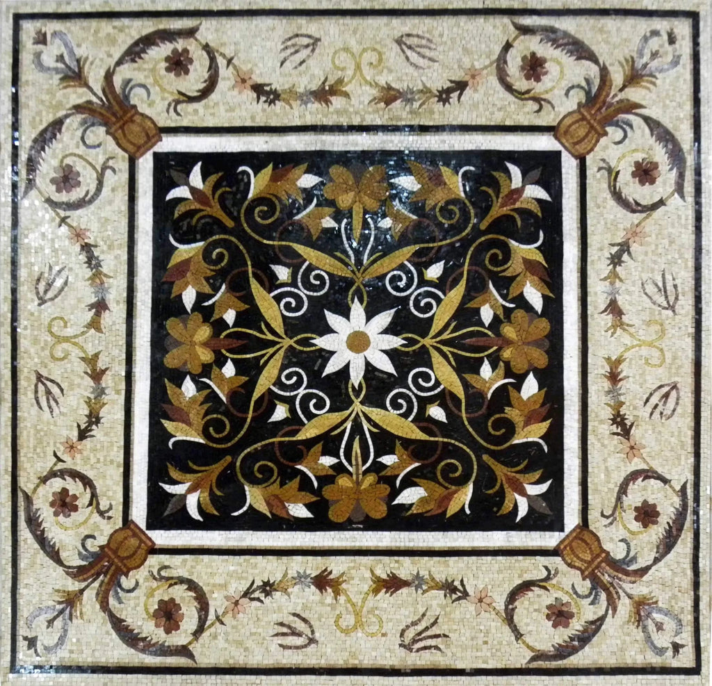Mosaico de suelo cuadrado - Brioni