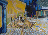 Terrazza del caffè di notte Vincent van Gogh - Riproduzione di arte del mosaico