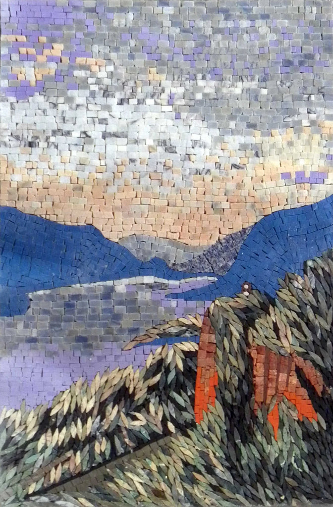 Mosaico de las colinas de Columbia