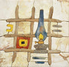 Motivi a mosaico- Lanterna preistorica