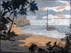 Art Mural Mosaïque - Île d'Azur