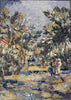 Jardin Pierre-Auguste Renoir à Montmartre - Reproduction mosaïque