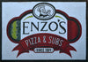 Mosaico de logotipo personalizado Enzo's Pizza & Subs