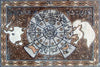 Horóscopo Mosaico Mármore