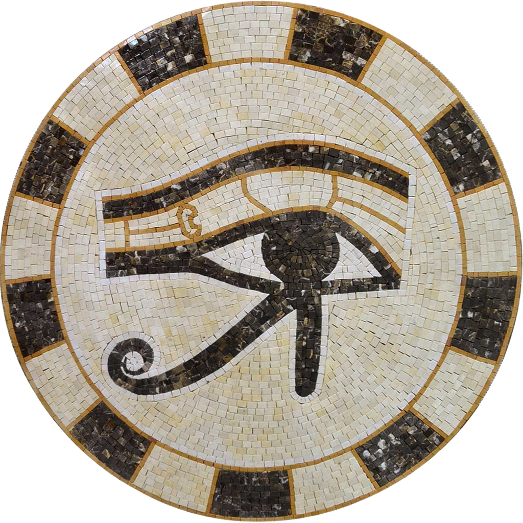 Mosaic Rondure Eye of Horus