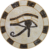 Mosaïque Rondure Oeil d'Horus