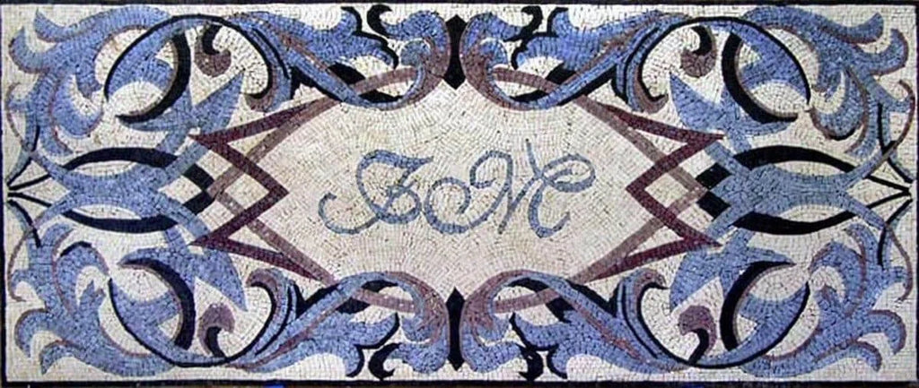 Panel de mosaico personalizado o incrustaciones de piso - Lael