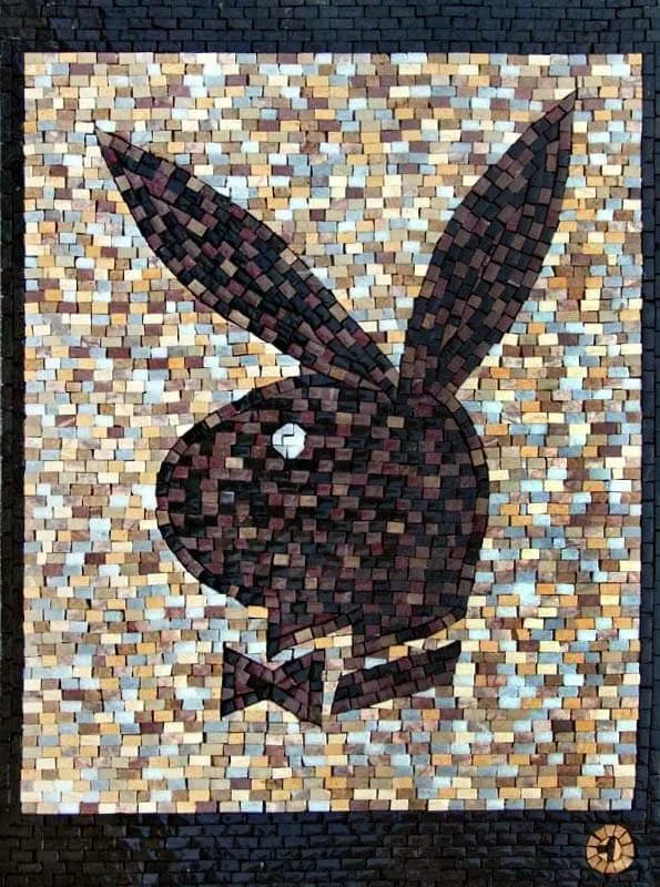 Coelhinha da Playboy Mosaico