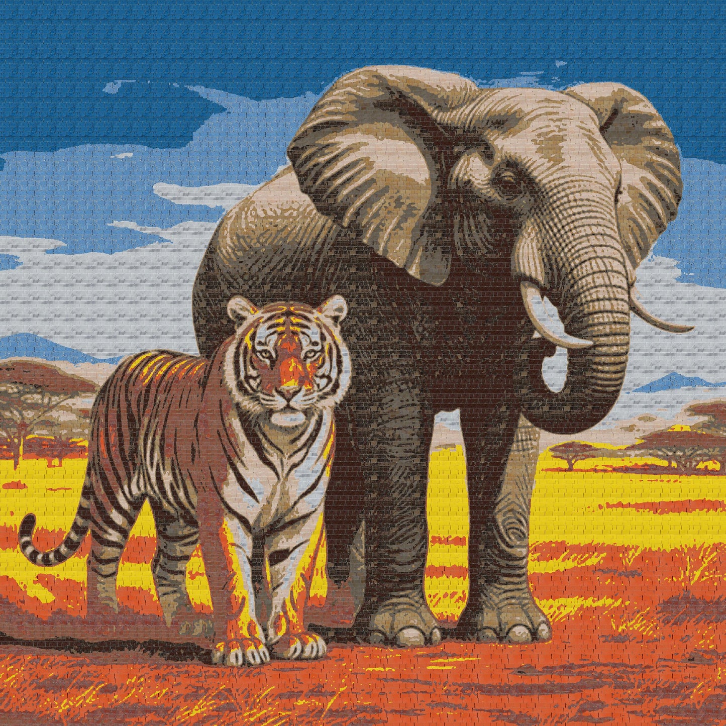 Mosaic Design With AI