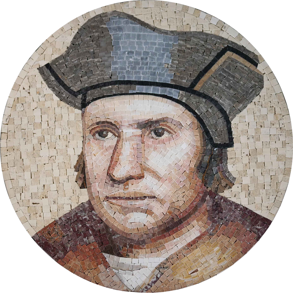 Religious Art Mosaic - Saint Thomas More