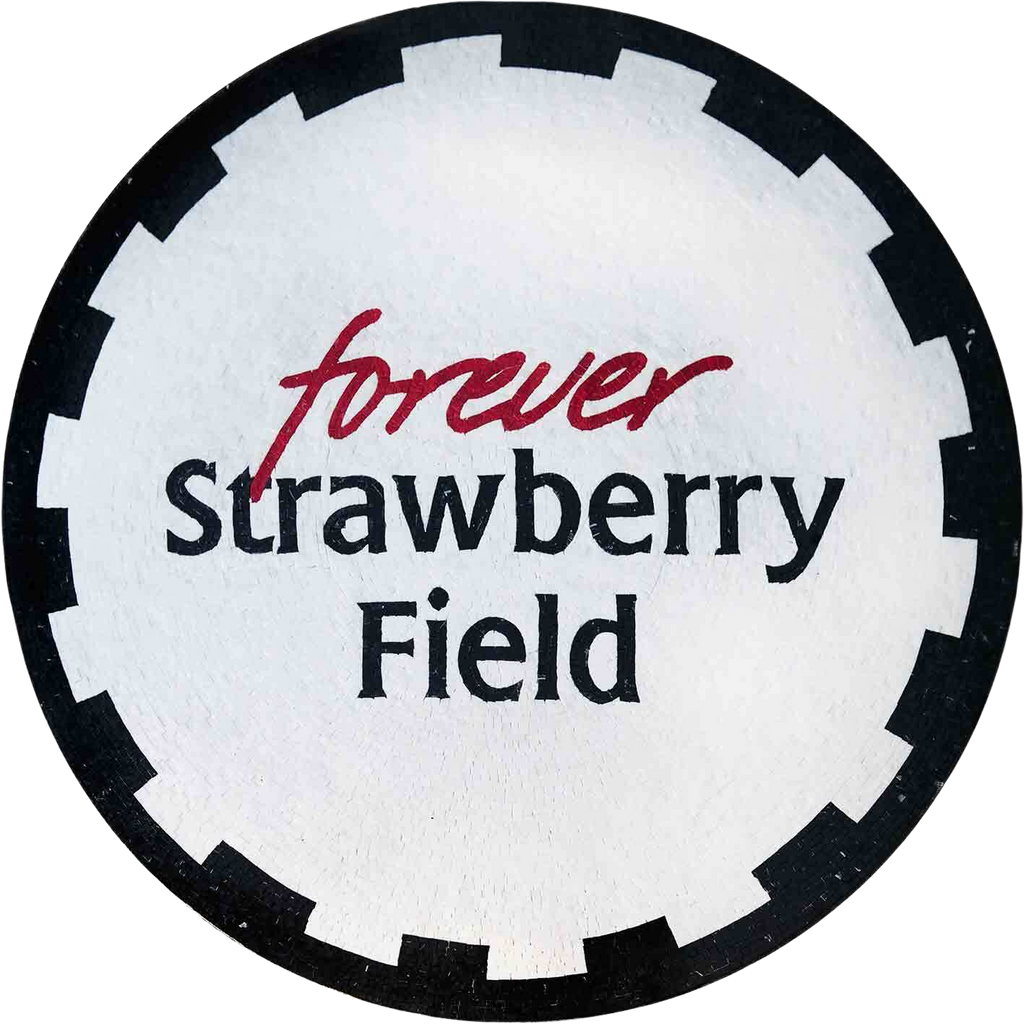 Placa Strawberry Field - Pedido Personalizado
