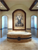 Mosaikkunstwerk – Zwei Pfauen Mozaico