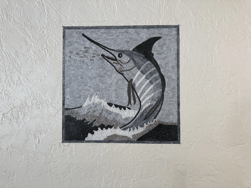 Sword Fish Mosaic