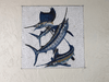 Swordfish Design Mosaic Art