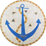 Anchor Mosaic Medallion - Mosaic Kit