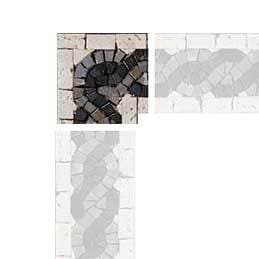 The Rope II - Geometric Mosaic Corner