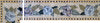 Motifs de carreaux de mosaïque - Cloches bleues