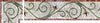 Angolo del mosaico del motivo floreale - molla