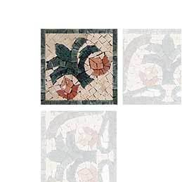 Pointy Shrubs - Floral Mosaic Corner