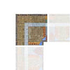 Kilim Patterns Angolo mosaico opera d'arte