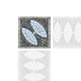 Arte de mosaico de esquina de esferas