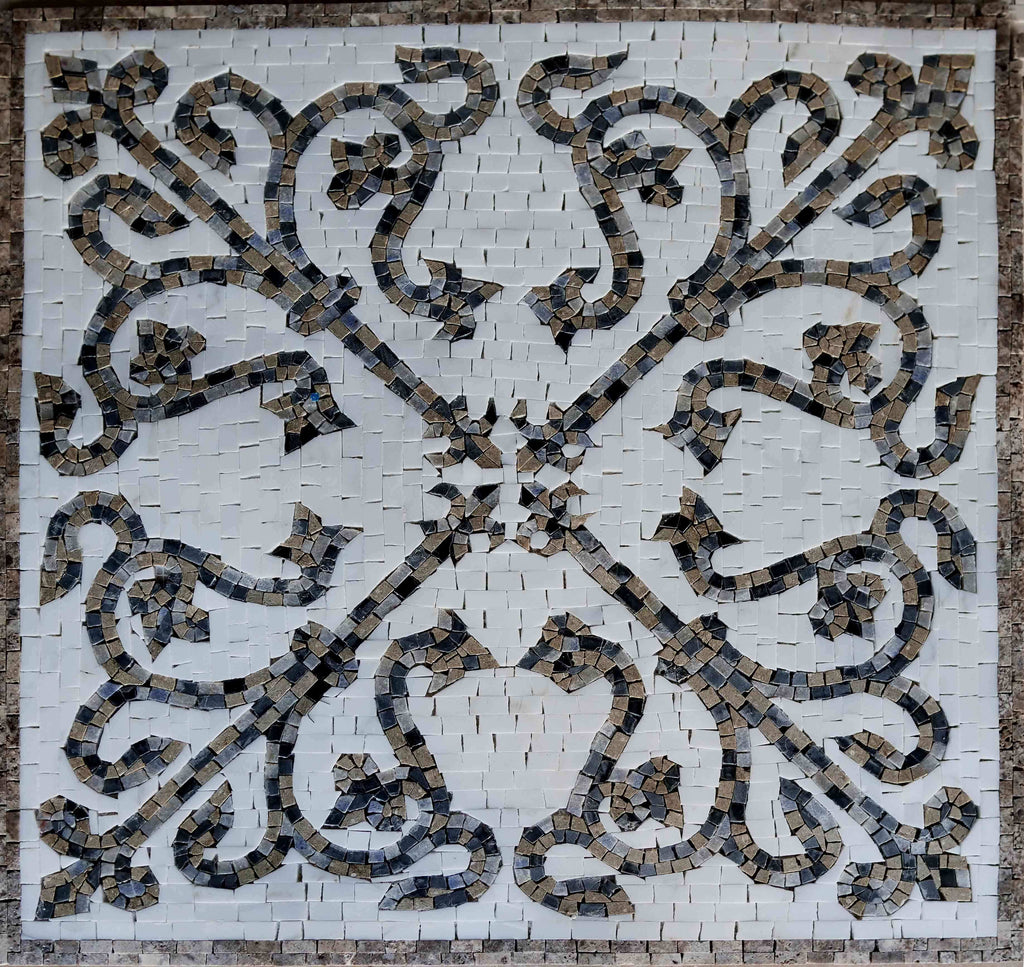 Mosaico Geometrico - Lila VII