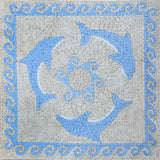 Dolphin Mosaic Design - Mosaic Kit